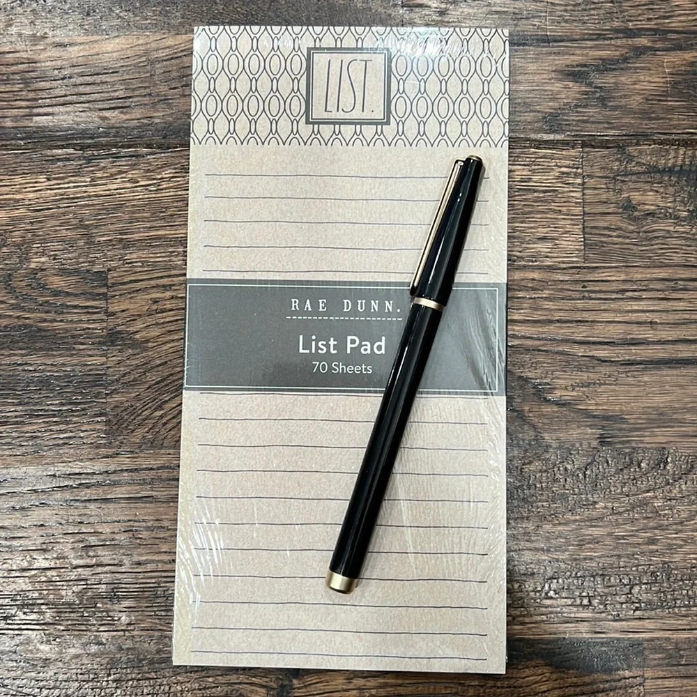 RAE DUNN NOTEPAD SET